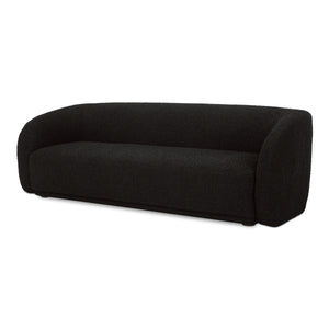 Moe's Faye Black Boucle Sofa