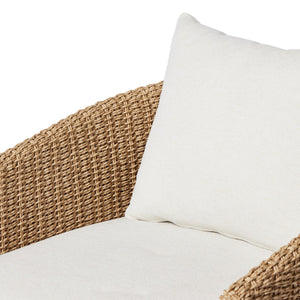 Maven Outdoor Swivel Chair - Alessi Linen