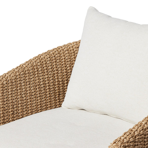 Maven Outdoor Swivel Chair - Alessi Linen