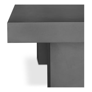 Antonius Outdoor Dining Table in Grey