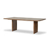 Glenview Dining Table In Weathered Oak