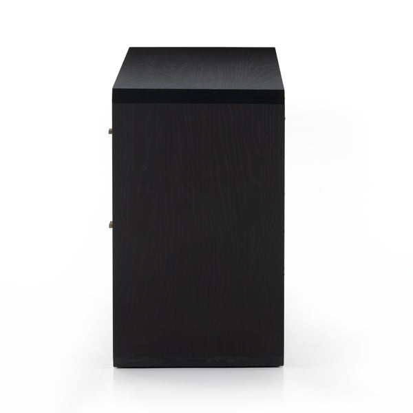 Caspian 6 Drawer Dresser In Black Ash