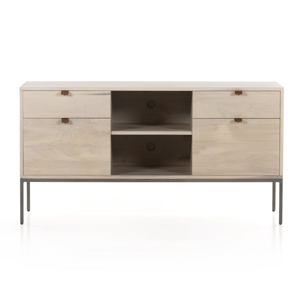 Trey Modular Filing Credenza In Dove Poplar