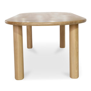 Moe's Milo Small Dining Table in Natural Oak