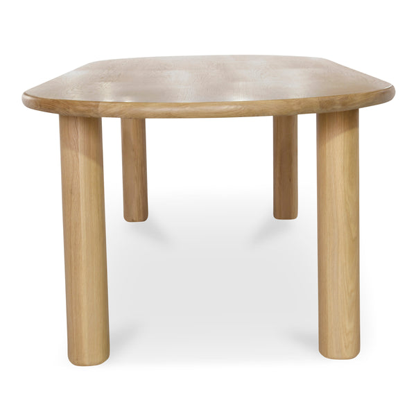 Moe's Milo Small Dining Table in Natural Oak
