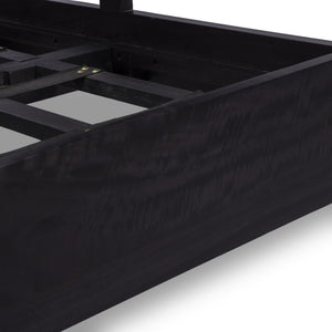 Sydney Twin Bed - Black Wash