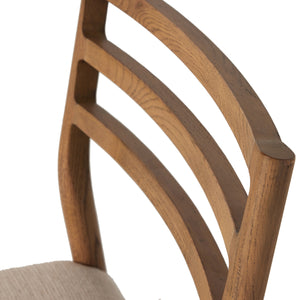 Glenmore Stool In Smoked Oak In Counter