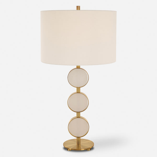 Three Rings Contemporary Table Lamp