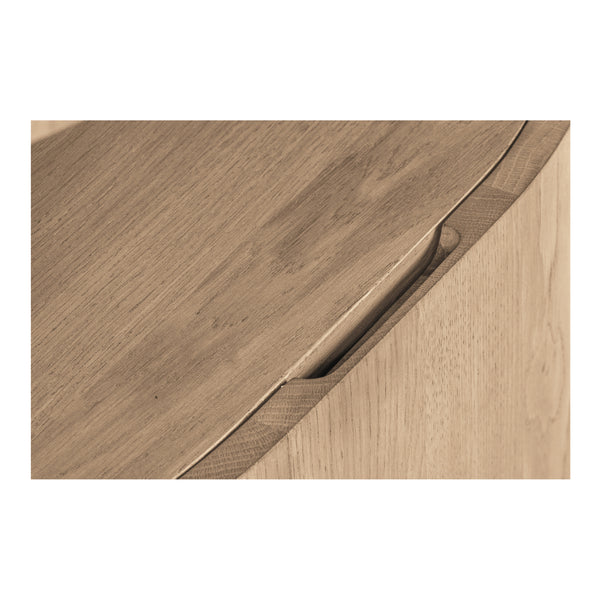 Moe's Tommy Nightstand Natural Oak