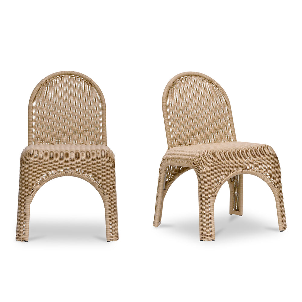Moe's Kendall Outdoor Dining Chair Set of 2