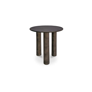 Moe's Deacon Outdoor Side Table in Deep Bronze