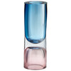 Large Majeure Vase In Purple And Blue