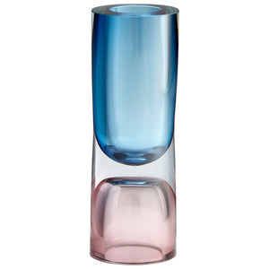 Large Majeure Vase In Purple And Blue