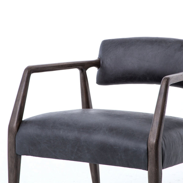 Voloshina Arm Chair - Chaps Ebony