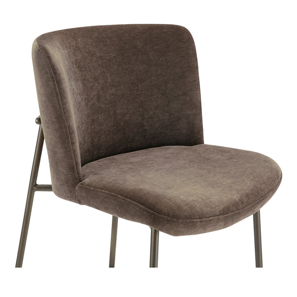 Moe's Early Bar Stool with Upholstered Back