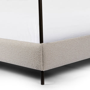 Anderson Canopy King Bed - Knoll Natural