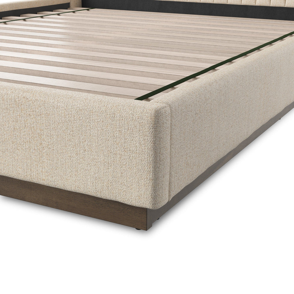 Montgomery Queen Bed - Thames Cream
