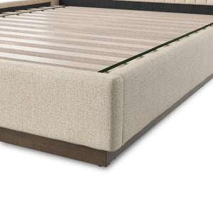 Montgomery Queen Bed - Thames Cream