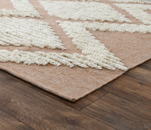 Indoor/Outdoor Avalon Diamond Rug - Sandstone 8'x10'