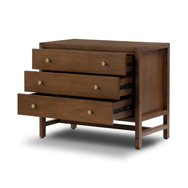 Sullivan Nightstand In Saddle Tan