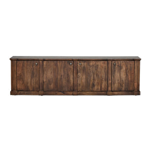 Newton Media Console in Brown