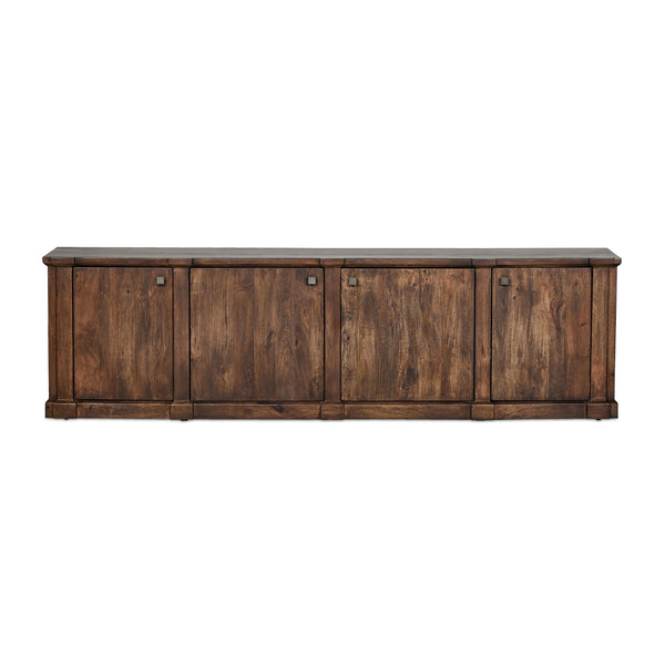 Newton Media Console in Brown