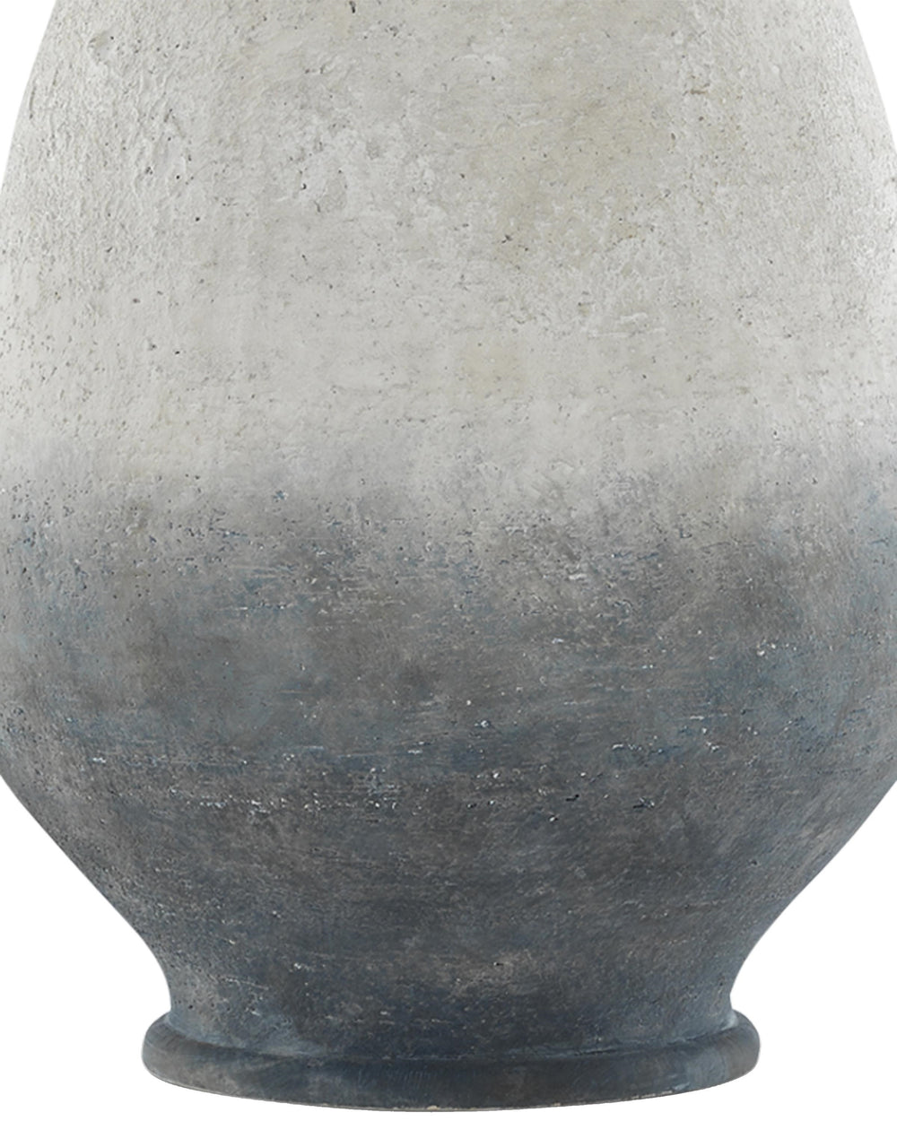 Cazalet Table Lamp In Ash Ivory & Blue & Acrylic White