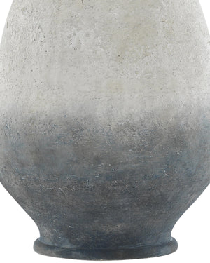 Cazalet Table Lamp In Ash Ivory & Blue & Acrylic White