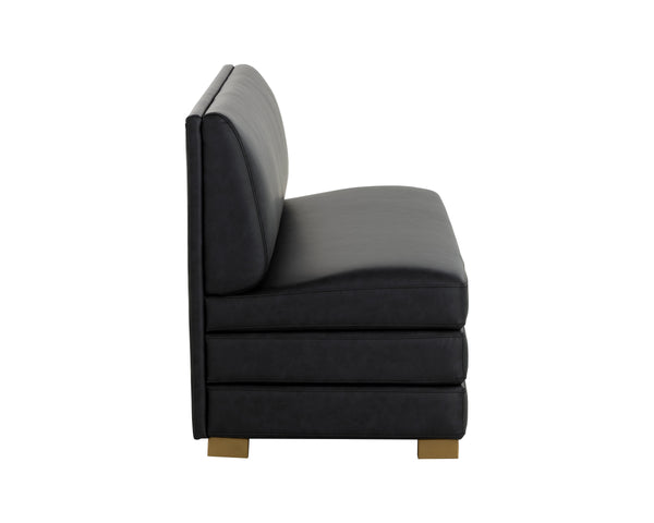 RADCLIFF BANQUETTE - BRAVO BLACK