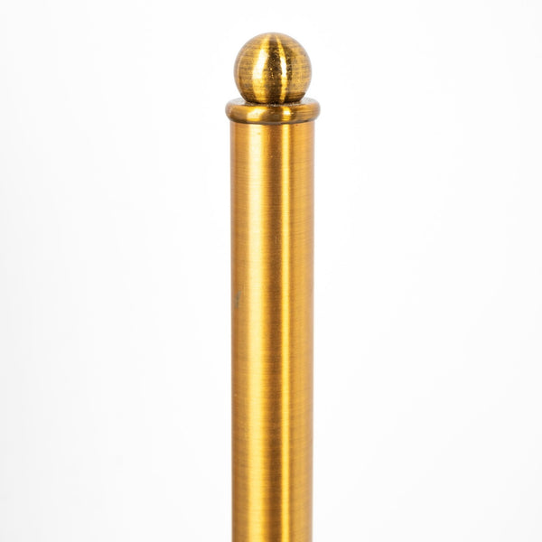 Fragon I (26"H) Gold-Tone Metal Adjustable Cone Shade Table Lamp