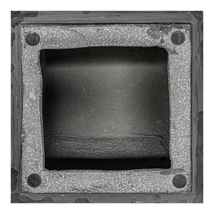 Moe's Kiri Outdoor Side Table in Black Marble