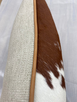 Hair on Hide Accent Pillow