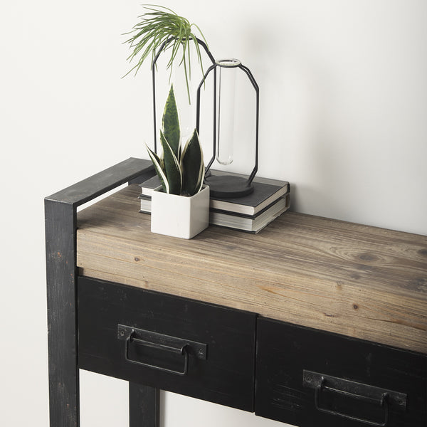 Aria 4.3L x 3.9W x 9.6H Metal and Glass Decorative Accent