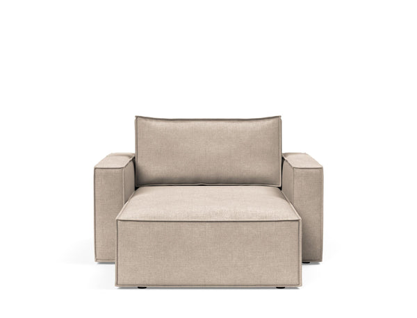NEWILLA LOUNGER CHAIR W/STANDARD ARM RESTS, 39"X61"