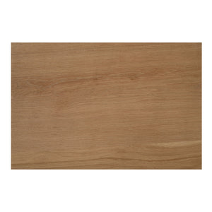 Treccia Side Table with Braided Base in Natural Oak