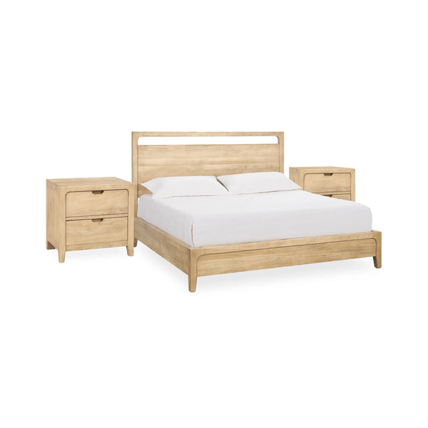 Laguna Solid Wood 6-Drawer Dresser in Natural Maple