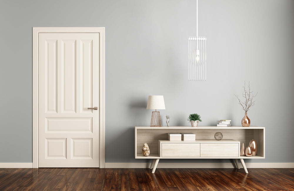 Contour 1 Light Mini Pendant in White Finish