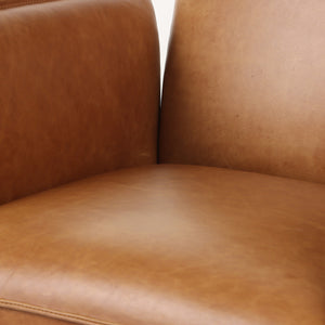 Lionel Desk Chair - Chaps Saddle