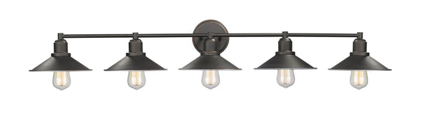 Casa 5 Light Vanity in Olde Bronze Finish