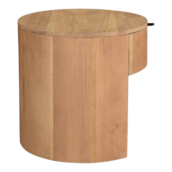 Moe's Theo One Drawer Nightstand in Natural Oak