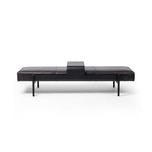 Fawkes Bench In Brushed Ebony