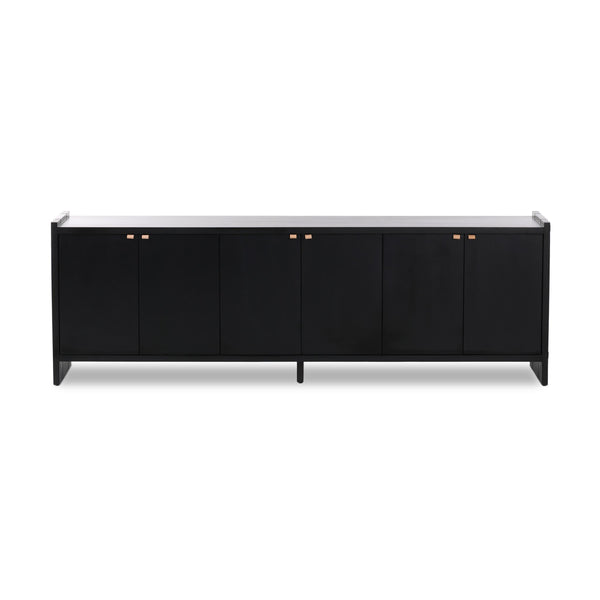 Etro Media Console - Black Wash Poplar