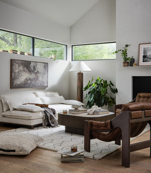 Blanco Coffee Table In Warm Umber Burl
