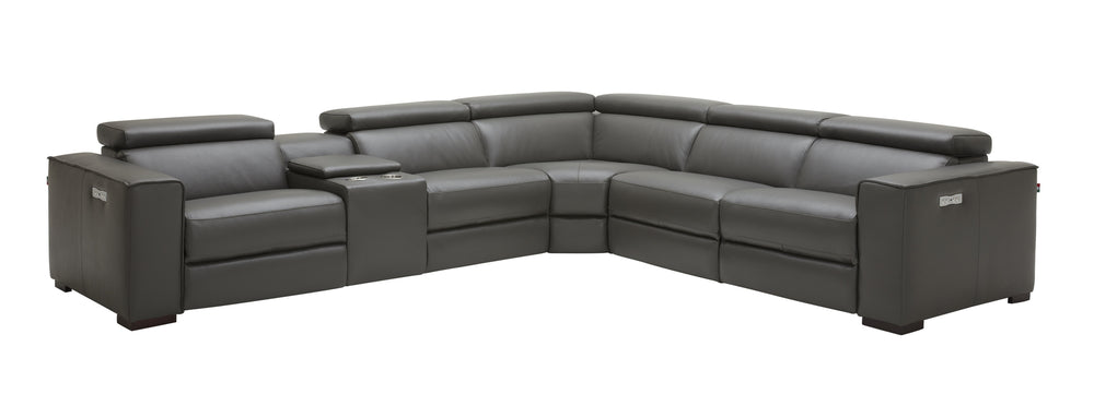Killian Motion Sectional in Dark Grey