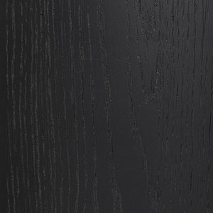 Pilar Bookcase - Charcoal Oak Veneer
