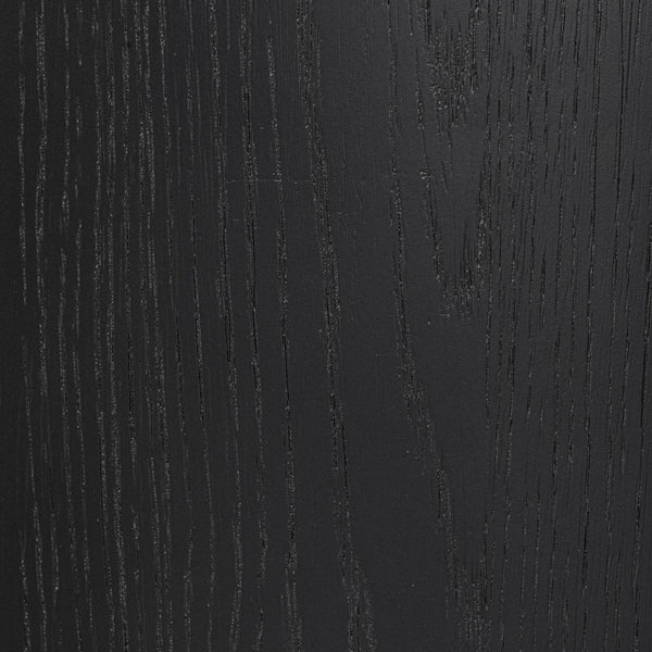Pilar Bookcase - Charcoal Oak Veneer