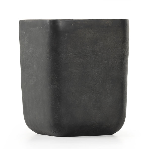 Basil Outdoor Square Drink Table In Grey