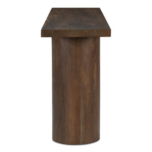 Moe's Hadley Console Table in Warm Brown