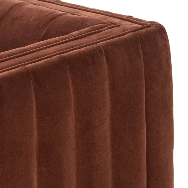 Augustine Sofa In 88" In Surrey Auburn