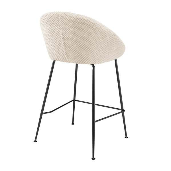 Watson KD Fabric Counter Stool, Georgia Cream